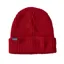 Patagonia Unisex Fishermans Rolled Beanie in Touring Red